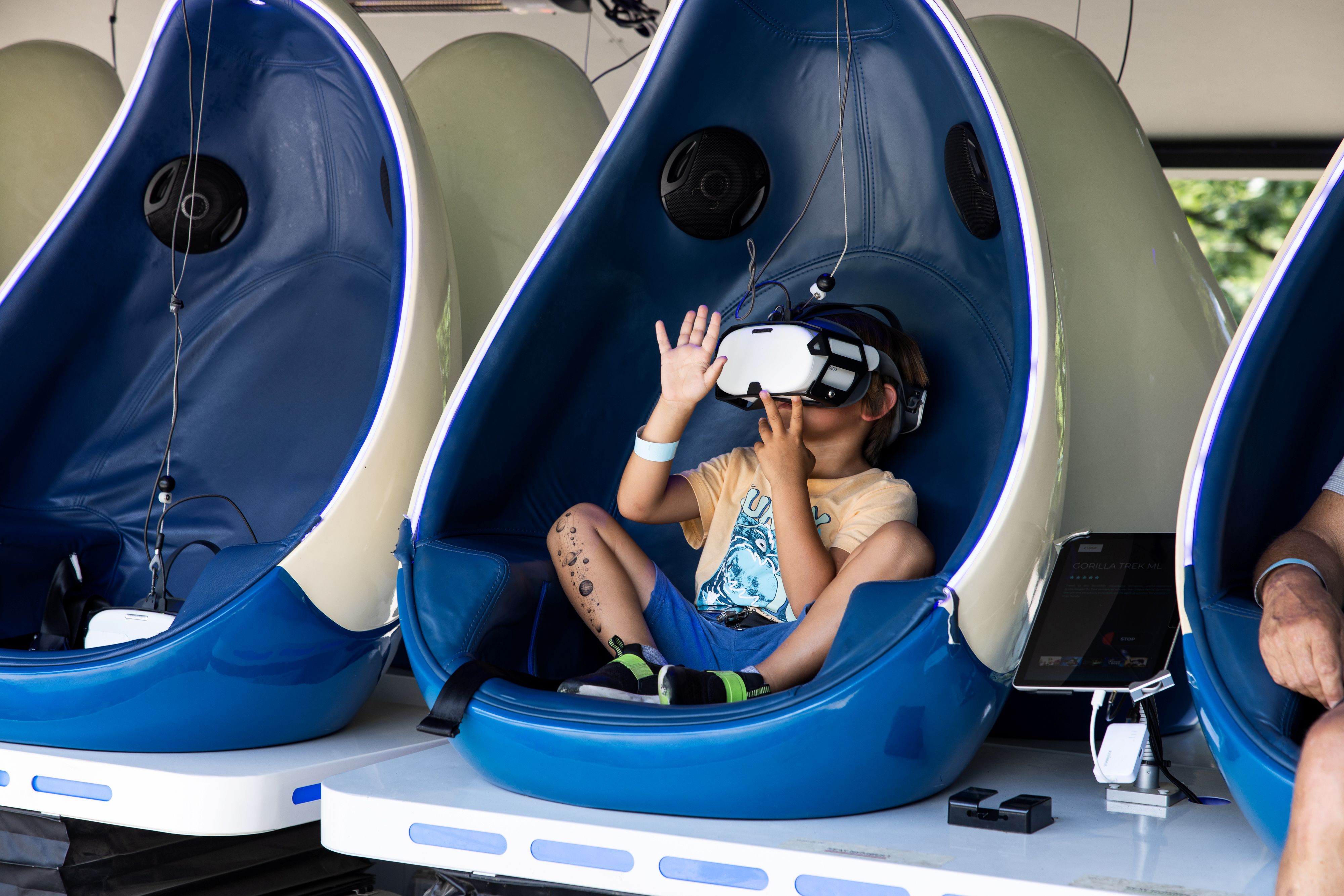 Wild Explorer VR-Experience am Löwenrondell