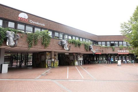Zoo-Eingang im Zoo Osnabrück